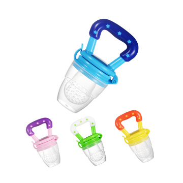 Soft infant teething toys fresh food silicone baby fruit feeder pacifier